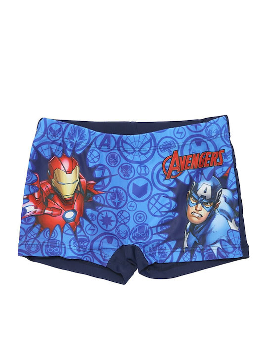 Marvel Παιδικό Μαγιό Βερμούδα / Σορτς σκούρο μπλε