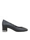 Leather Black Medium Heels June
