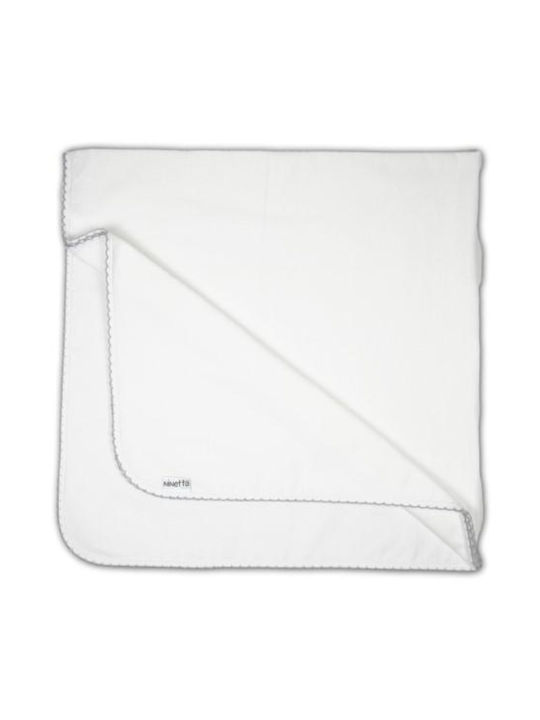Ninetta Bebe Πάνα Αγκαλιάς Γκρι 80x90εκ.