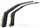 Heko Set of Windbreakers Front Car Dark Fime for Peugeot 3008 2pcs