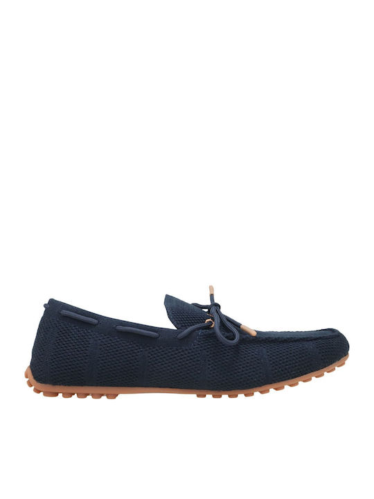 Herren Mokassins in Blau Farbe