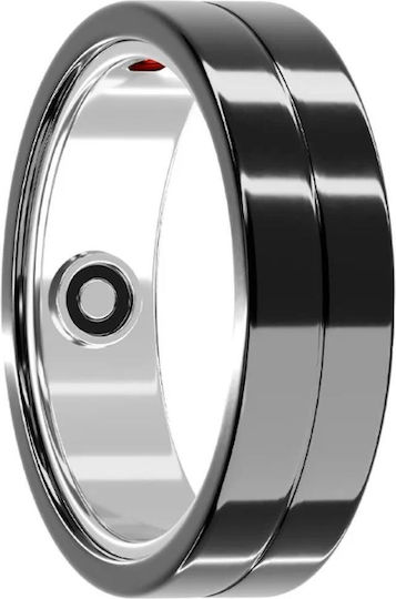 MaxCom mRing MR100 21.7mm Waterproof with Heart Rate Monitor Black