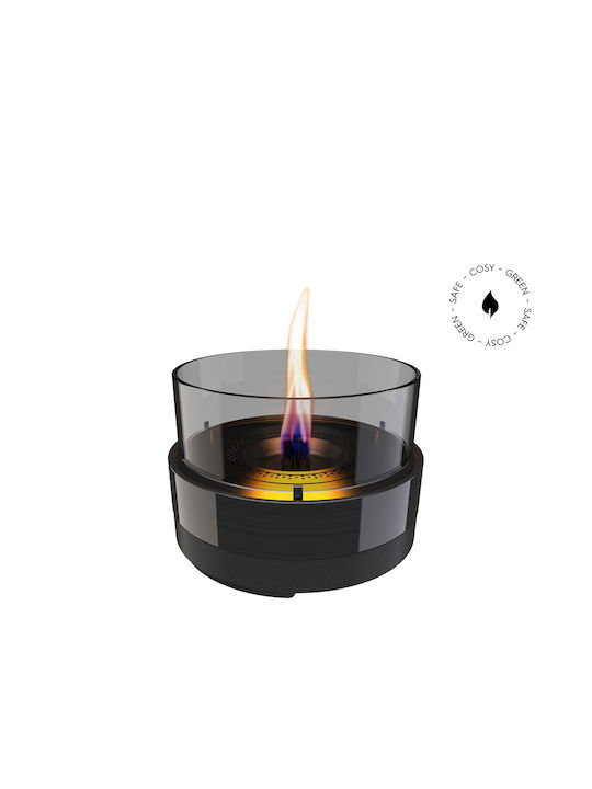 Tenderflame Kamin Innenbereich Metallisch Schwarz