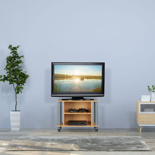 TV Stand Light Brown M45xD60xH40cm
