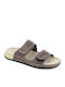 Herrensandalen in Braun Farbe