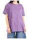 Γυναικείο Oversized T-shirt Purple