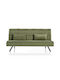 Lordy Doppelsitzer Sofa Bett Khaki 185x89cm
