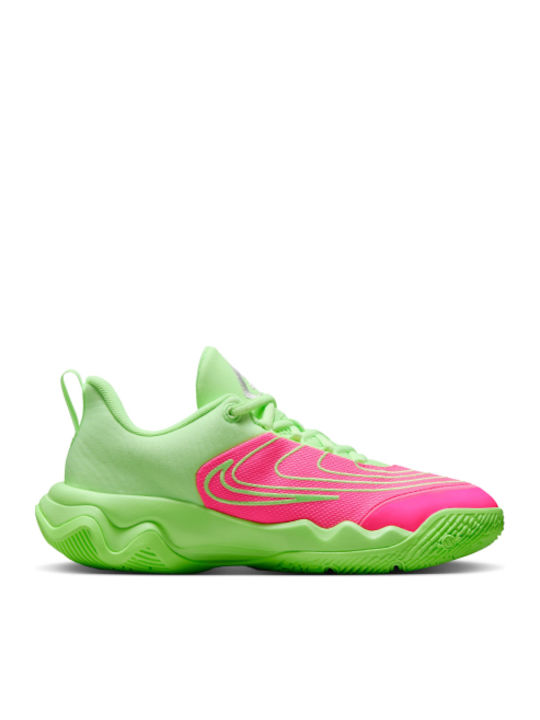 Giannis Immortality 4 Gs Kids Sports Shoes Running with Laces Green