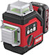 Flex ALC 3 360-G R Γραμμικό Αλφάδι Laser Πράσινης Δέσμης 12V με Εύρος Εργασίας 100m