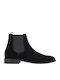 Wildleder Schwarz Herrenstiefel