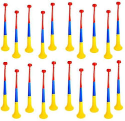 Set 20 Tricolor Vuvuzelas Stadium Horns Parties Events