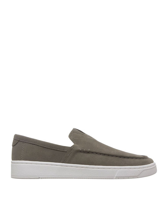 TRVL Lite Loafer Suede Ανδρικές Εσπαντρίγιες σε Γκρι Χρώμα