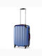 Troller Avion Mediu Monzana Exopack 39.5 X 25 X 60 Cm 4 Roți Rotire 360 Grade Abs Albastru