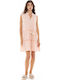 Pink Label Women's Mini Caftan Beachwear Blue Cloud