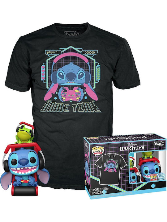 Funko Pop! Tees Disney: Stitch with Frog (L)