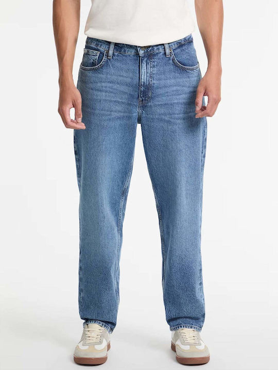 Men's Jeans Pants with Relaxed Tapered Fit Jeans