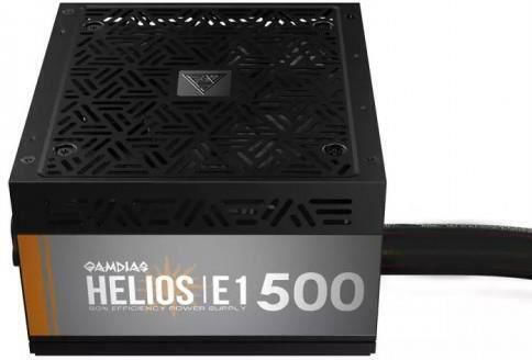 Gamdias Helios E1-500 500W Μαύρο Τροφοδοτικό Υπολογιστή Full Wired