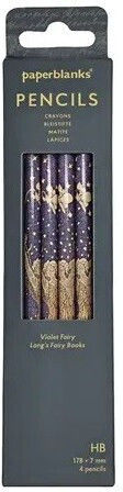 Paperblanks Pencils Set 4 Violet Fairy 9781408763544