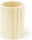 Runder Holzstifthalter 8x10cm