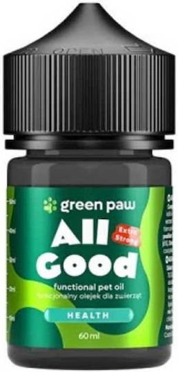 Green Paw Έλαιο Κάνναβης Σκύλου 60ml για Διαχείριση Άγχους & Στρες