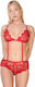 Κορμάκι Δαντελένιο Bralette Cut-outs Μπορντώ