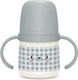 Suavinex Educational Sippy Cup Plastic with Handles Blue for 6m+m+ 150ml