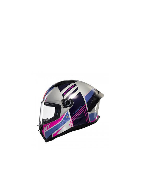 MT Stinger 2 Tron C8 Grey / Gloss Pink Motorcyc...