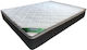 Double Ergonomic Mattress Roll Pack 150x200x25cm with Independent Springs