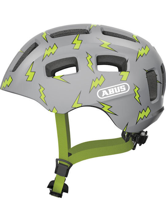 Abus Youn-i 2.0 Bicycle Helmet Gray Kids Size M