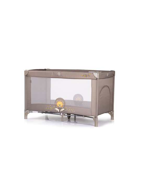 Chipolino Capri Playpen with Mattress Beige