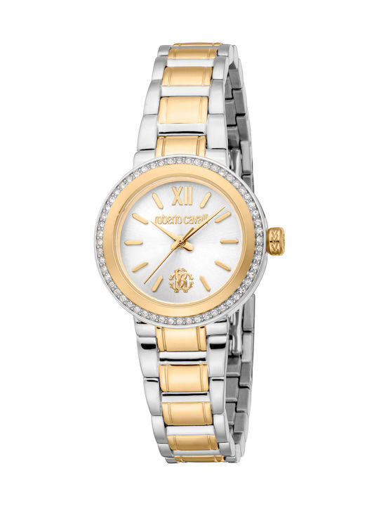 Roberto Cavalli Women's Watch with Silver Metal...