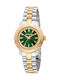 Roberto Cavalli Women's Watch Chronograph with Gold Metal Bracelet