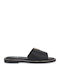 Women's Flat Sandals in Black Color