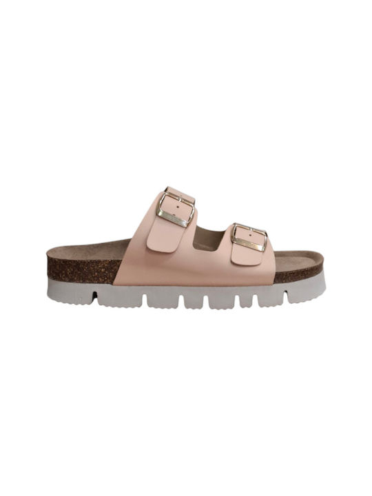 Flivver # Leder Flache Sandalen für Damen in Be...