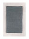 Rythmos Πατάκι Μπάνιου Βαμβακερό Archi Grey 120-195-010 Γκρι 50x80εκ.