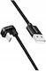 LogiLink Geflochten / Regulär USB 2.0 Kabel USB-C männlich - USB-A Schwarz 3m (CU0195)