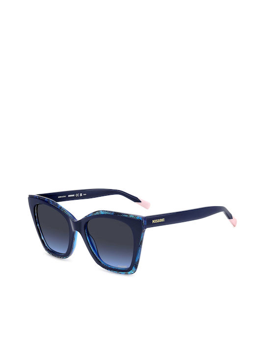 Missoni Women's Sunglasses with Blue Plastic Fr...
