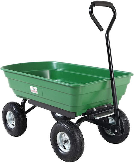 Universeller Gartenwagen Kippfunktion Tragfähigkeit 300 kg Aufblasbare Räder