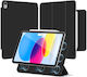 Tech-Protect Smartcase Флип капак Черен (iPad 10.9" (2022), iPad 11" (2025))
