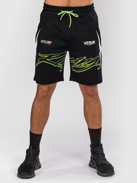Мъжка Бермуда Black, White, Lime Green
