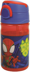 Gim Spidey Πλαστικό Παιδικό Παγούρι με Καλαμάκι...