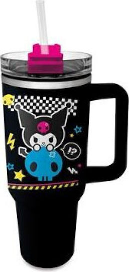 Sanrio Sticlă Pentru Copii Hello Kitty Cu Pai (Diverse Modele/Culori)