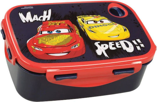 Gim Cars Plastic Kids' Food Container Disney Cars Blue