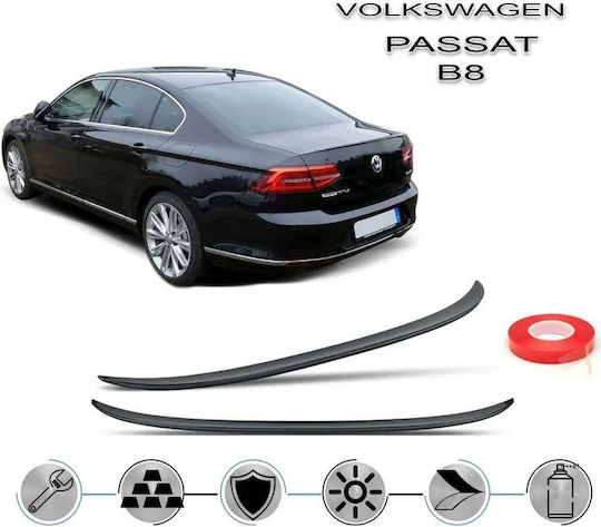 Best-Ka Спойлер за Автомобили Отзад Съвместим с Volkswagen Пасат 2014-2022