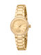 Roberto Cavalli Women's Watch 28mm Battery with Gold Stainless Steel Strap