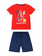 Kinder-Set mit Shorts Sommer 2Stück BLACK Ocean