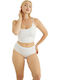 Βαμβακερά Hohe Taille Damen Slip MultiPack White