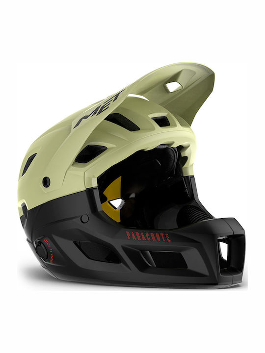 Met Parachute Mcr Mips Full Face Bicycle Helmet Met Parachute Mcr Mips Full Face Bicycle Helmet