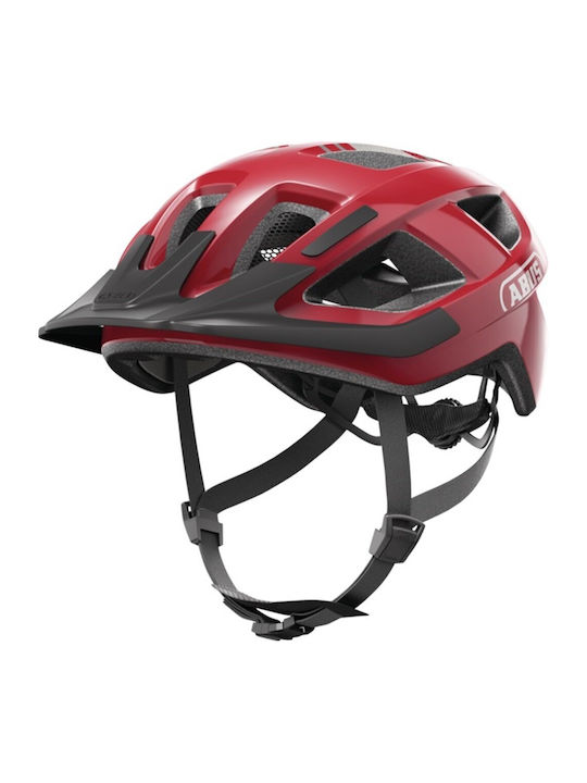 Abus Aduro 3.0 Blaze Bicycle Helmet Red Urban S...