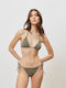 Set Bikini Τριγωνάκι Χακι